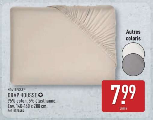 NOVITESSE® DRAP HOUSSE