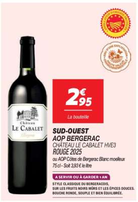 SUD-OUEST AOP BERGERAC