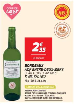 BORDEAUX AOP ENTRE-DEUX-MERS