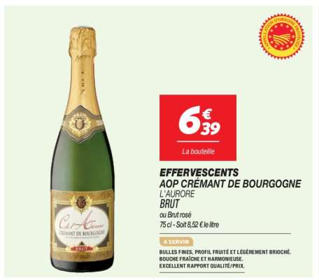 AOP CRÉMANT DE BOURGOGNE
