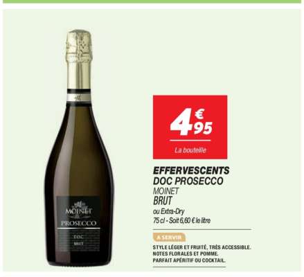 EFFERVESCENTS DOC PROSECCO