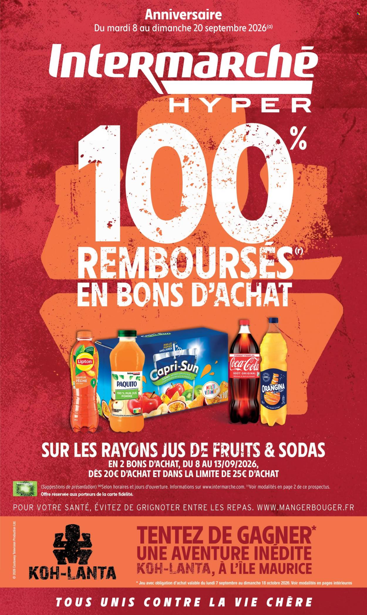 Catalogue Intermarché Hyper - 08.09.2026 - 20.09.2026. Page 1