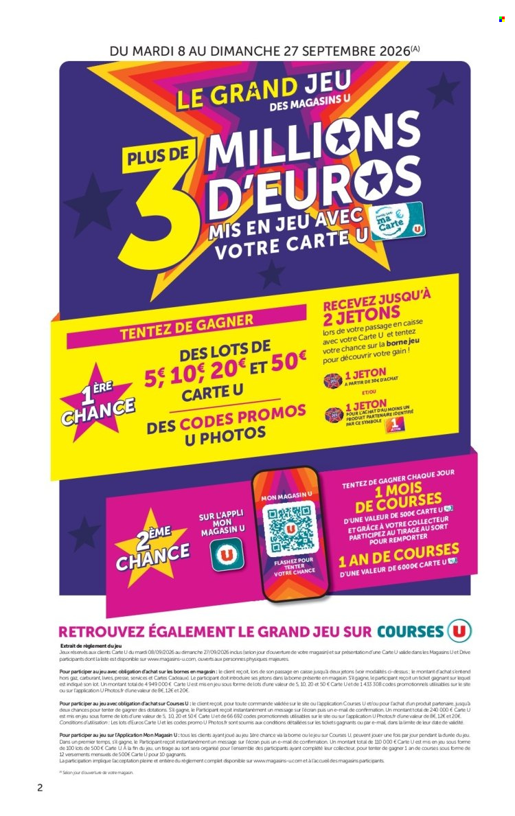 Catalogue SUPER U - 08.09.2026 - 20.09.2026. Page 2