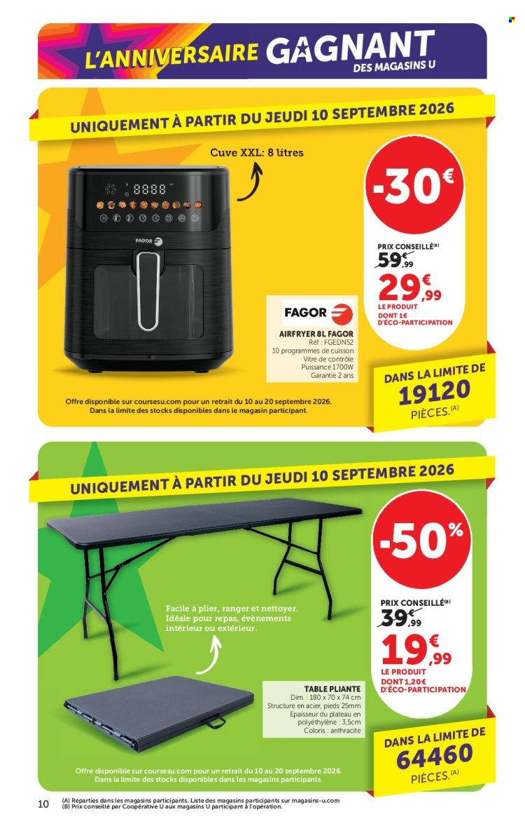 Catalogue SUPER U - 08.09.2026 - 20.09.2026. Page 10