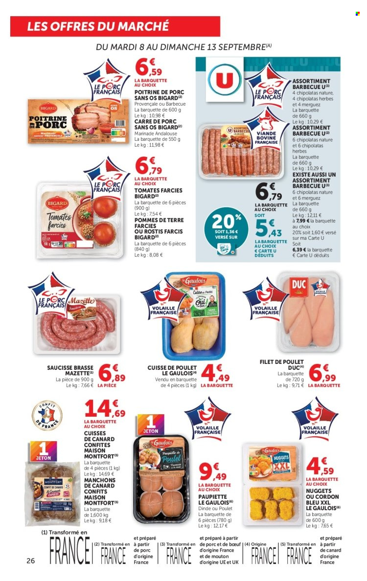Catalogue SUPER U - 08.09.2026 - 20.09.2026. Page 26