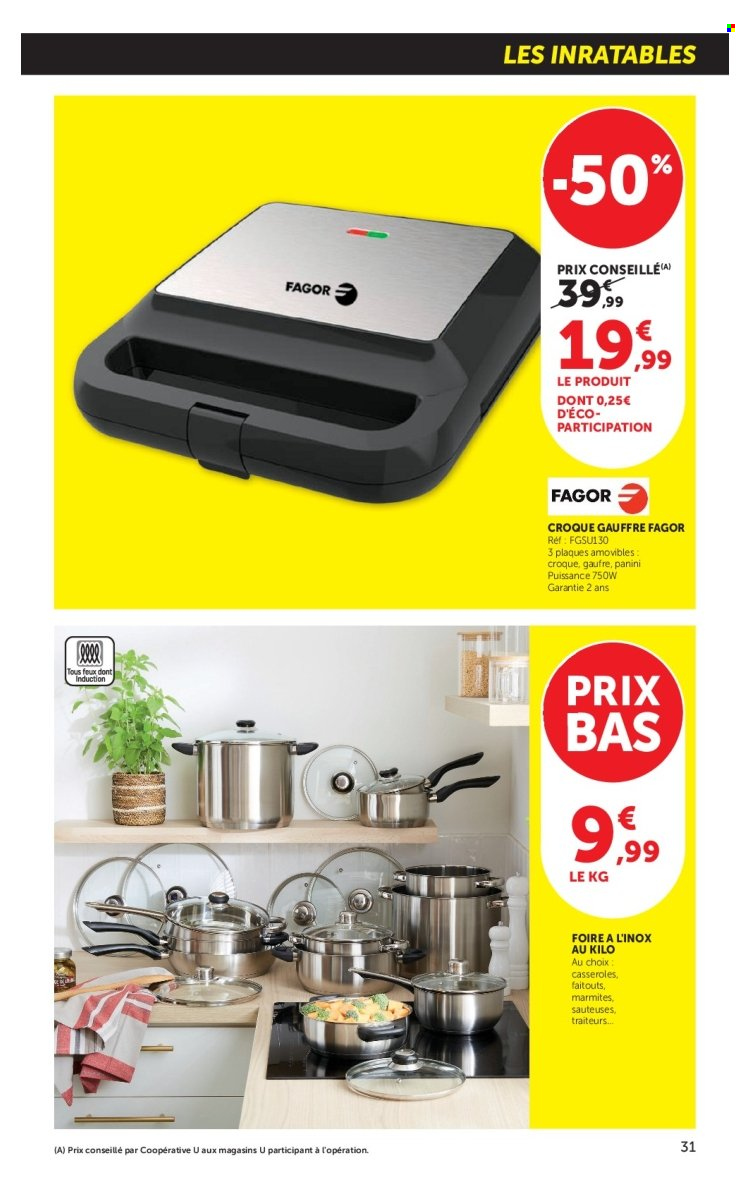 Catalogue SUPER U - 08.09.2026 - 20.09.2026. Page 31
