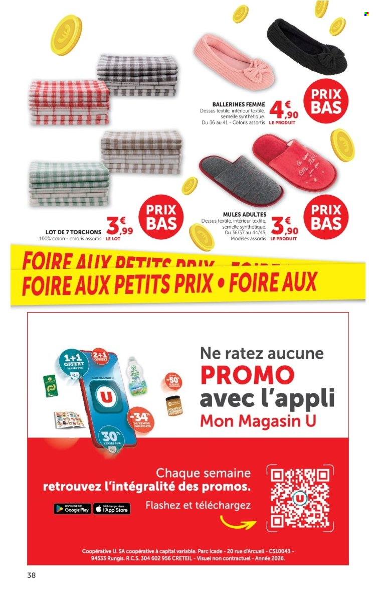 Catalogue SUPER U - 08.09.2026 - 20.09.2026. Page 38