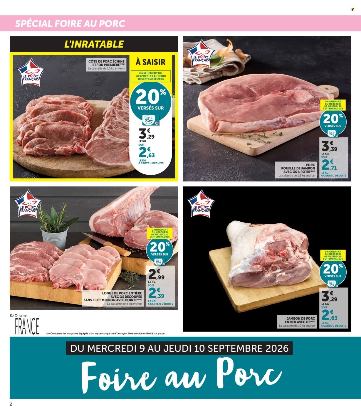 Catalogue Magasins U - 08.09.2026 - 13.09.2026. Page 2