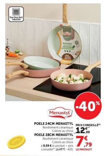 POELE 24CM MENASTYL