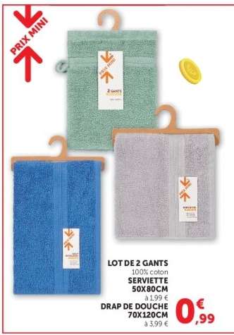 Lot de 2 gants