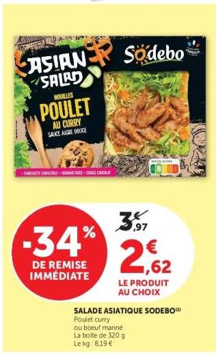 SALADE ASIATIQUE SODEBO