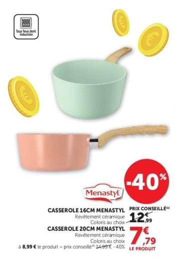 CASSEROLE 16CM MENASTYL