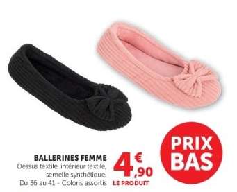 BALLERINES FEMME