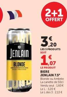 Biere Jenlain 7.5°