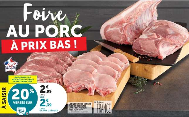LONGE DE PORC ENTIÈRE