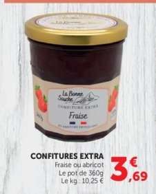 CONFITURES EXTRA