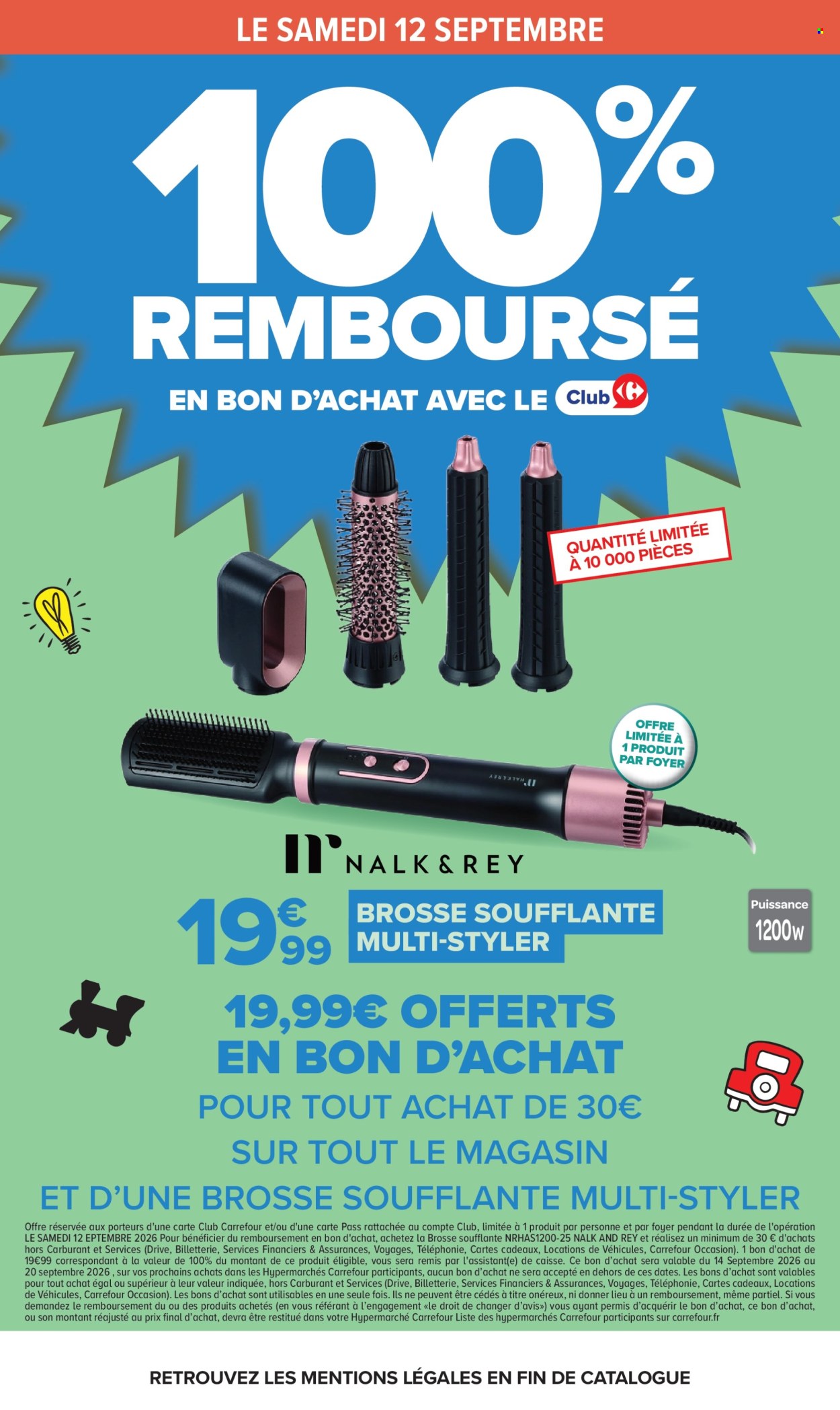 Catalogue Carrefour Hypermarchés - 08.09.2026 - 21.09.2026. Page 7