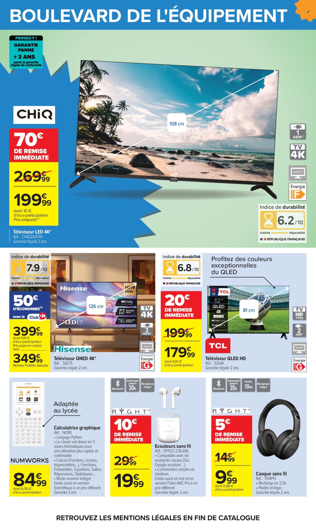 Catalogue Carrefour Hypermarchés - 08.09.2026 - 21.09.2026. Page 99