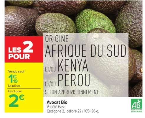 Avocat Bio
