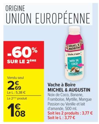 Vache à Boire MICHEL & AUGUSTIN