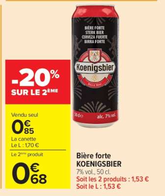 Bière Forte KOENIGSBIER