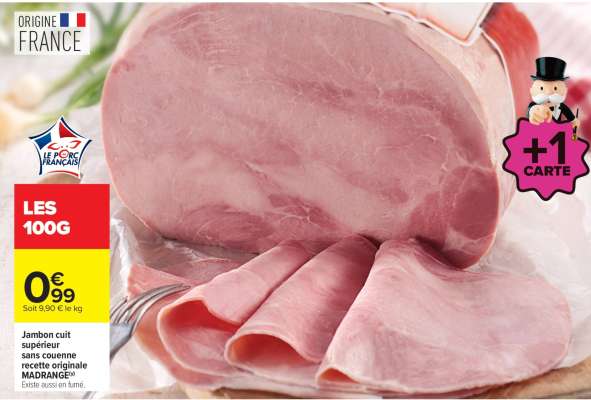 Jambon Cuit Supérieur