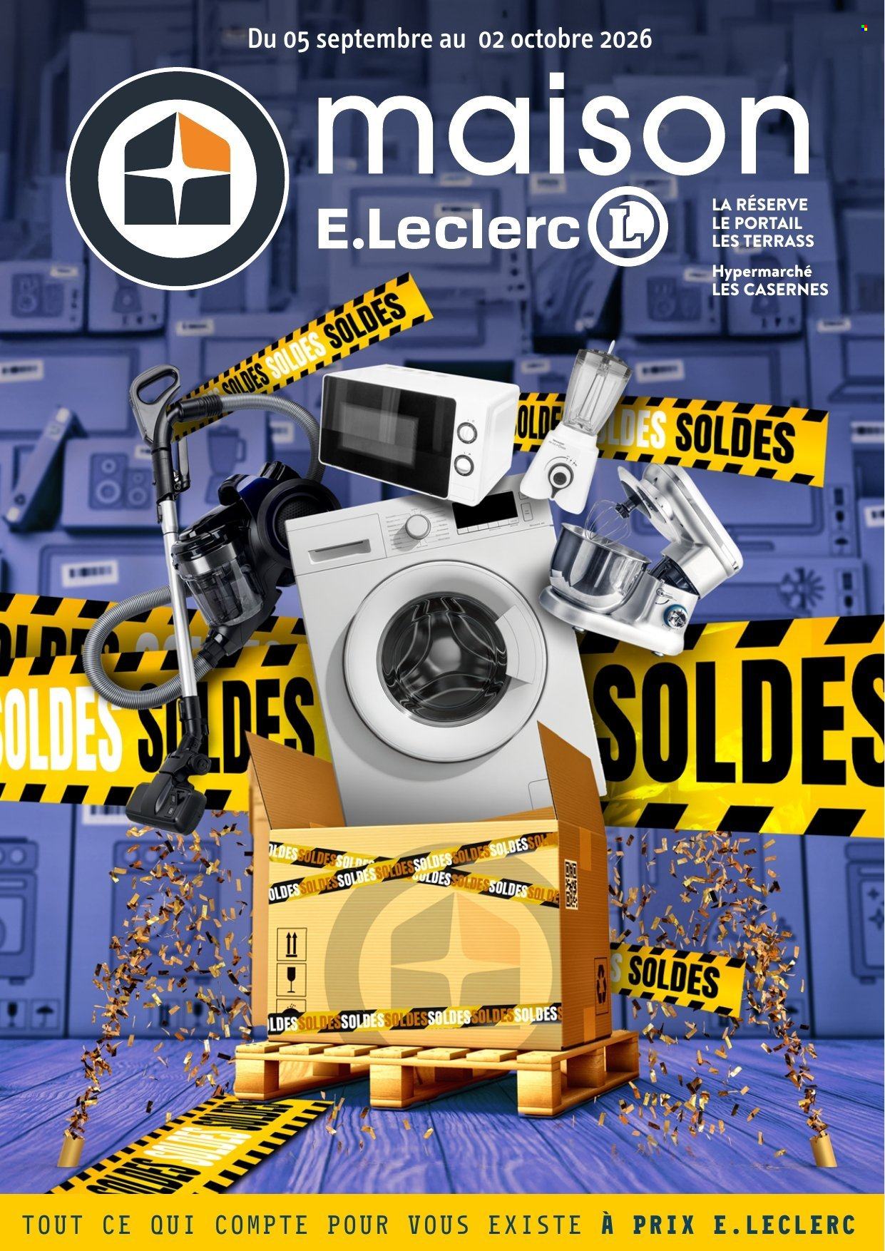 Catalogue E.Leclerc - 05.09.2026 - 02.10.2026. Page 1