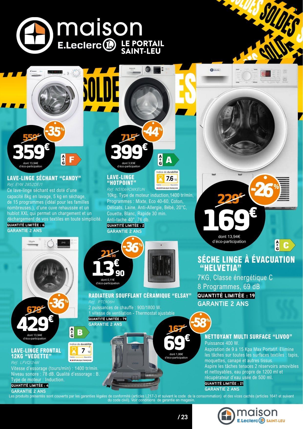 Catalogue E.Leclerc - 05.09.2026 - 02.10.2026. Page 23