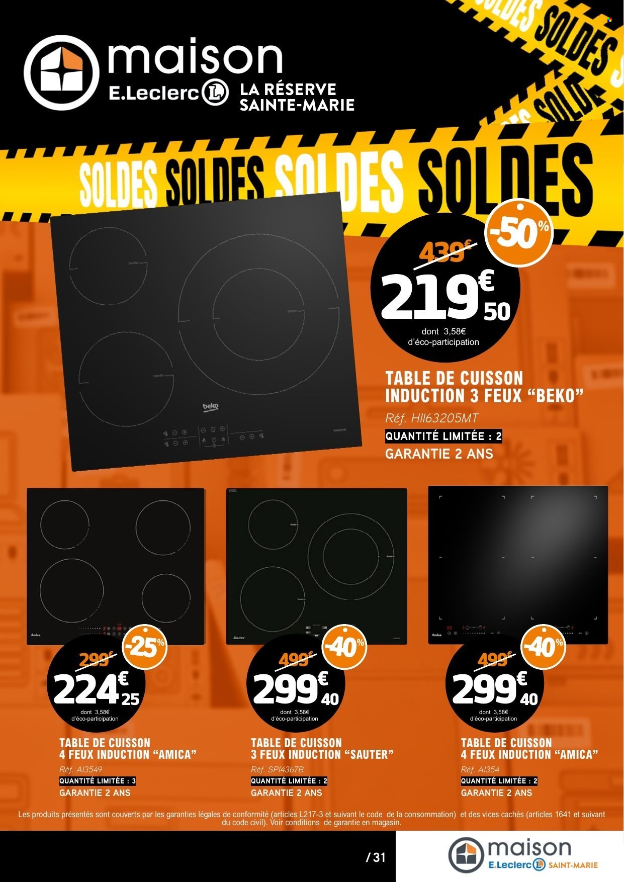 Catalogue E.Leclerc - 05.09.2026 - 02.10.2026. Page 31