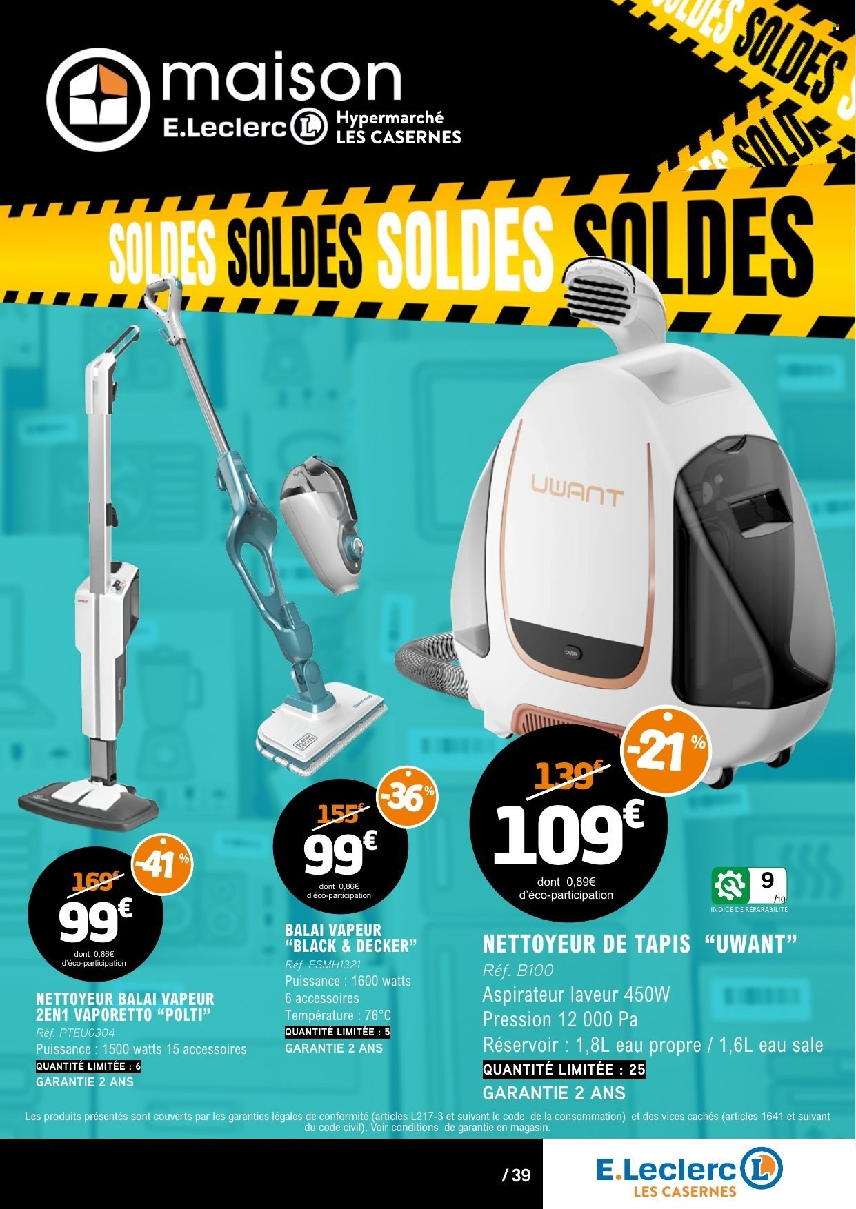 Catalogue E.Leclerc - 05.09.2026 - 02.10.2026. Page 39