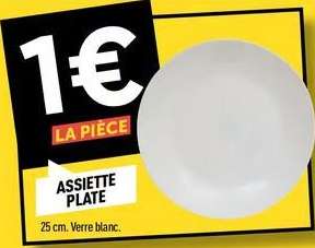 Assiette plate