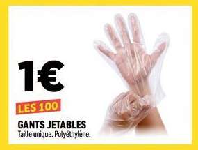 GANTS JETABLES