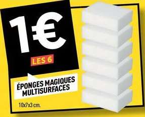 ÉPONGES MAGIQUES
