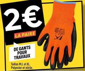 Gants pour travaux