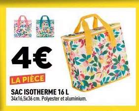 SAC ISOTHERME 16 L