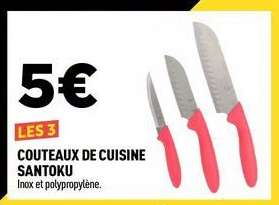 COUTEAUX DE CUISINE SANTOKU