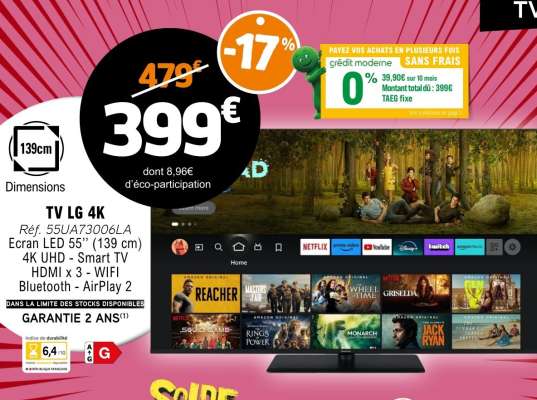 TV LG 4K