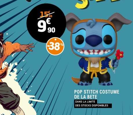 POP STITCH COSTUME DE LA BETE