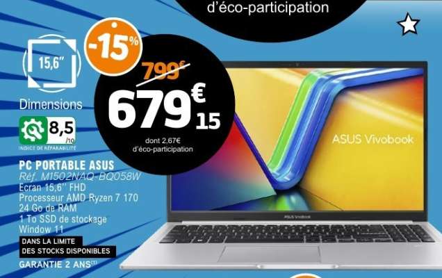 PC PORTABLE ASUS