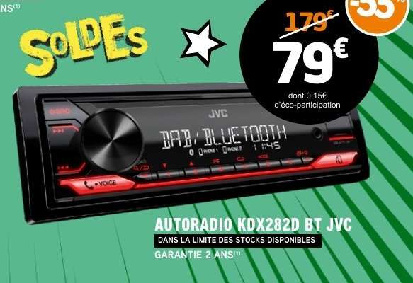 AUTORADIO KDX282D BT JVC