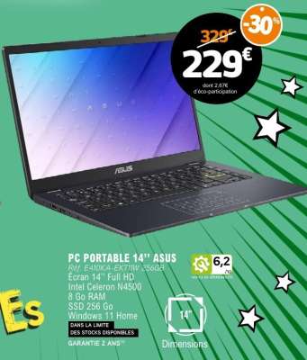 PC PORTABLE 14” “ASUS”