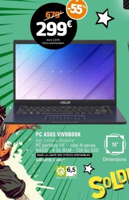 PC ASUS VIVOBOOK