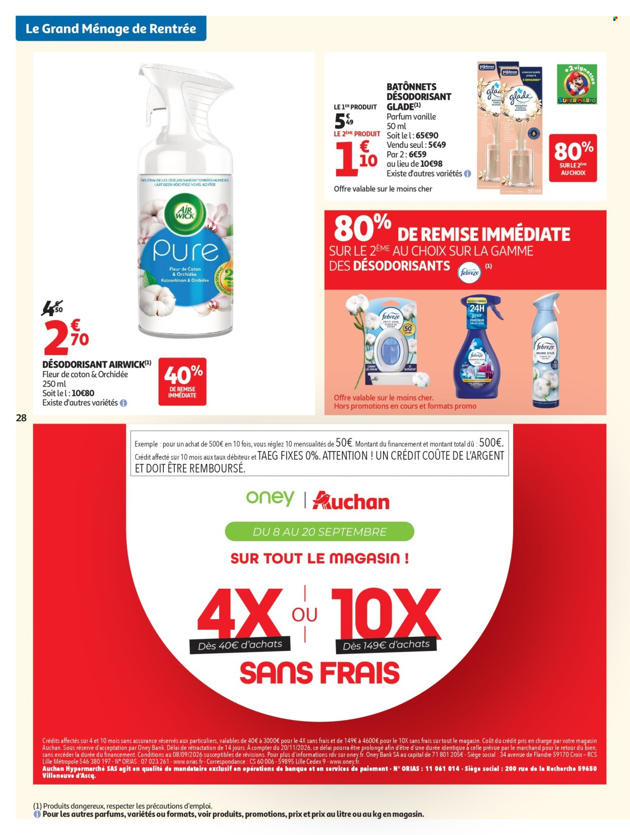 Catalogue Auchan - 08.09.2026 - 20.09.2026. Page 28