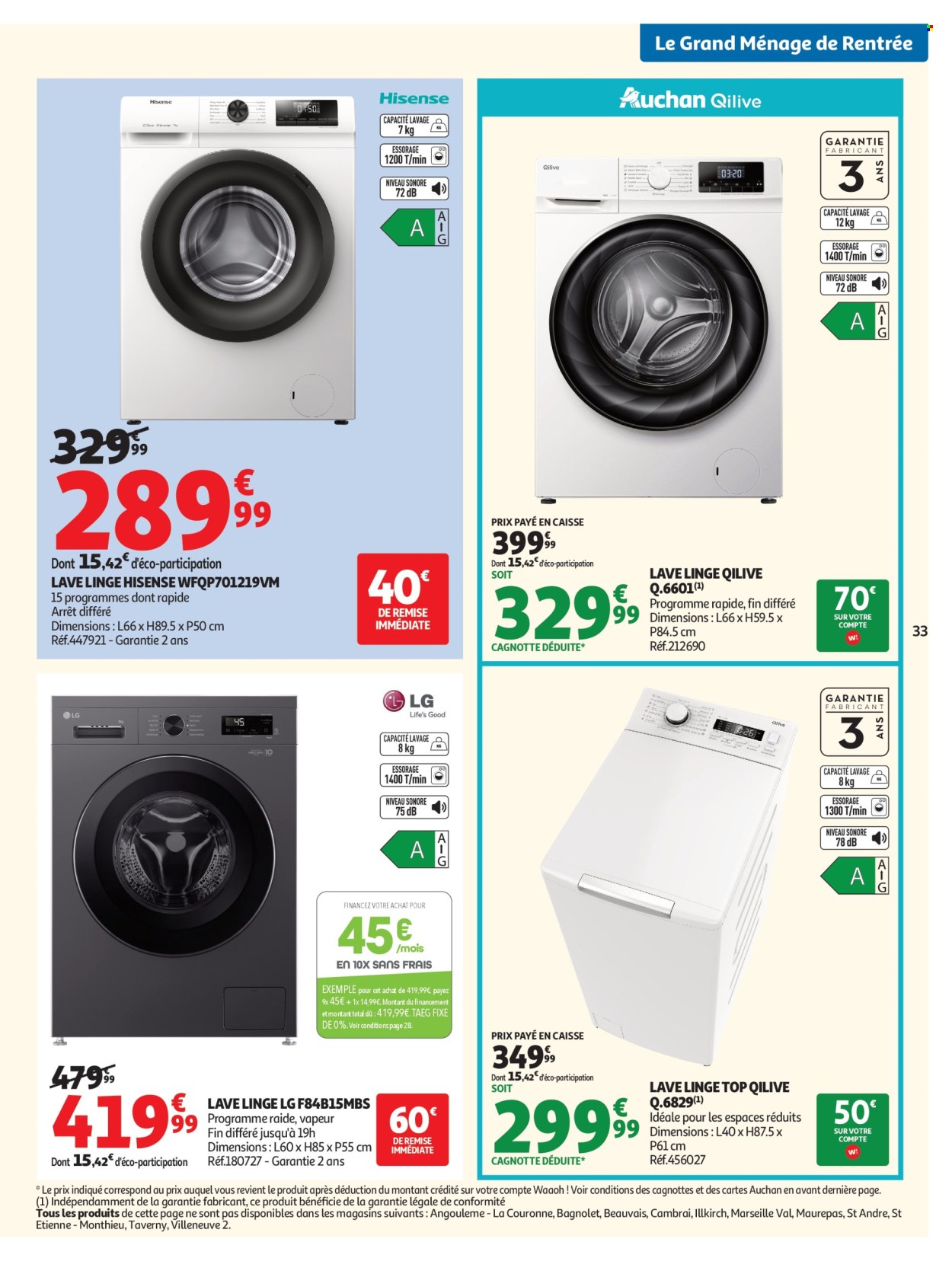 Catalogue Auchan - 08.09.2026 - 20.09.2026. Page 33
