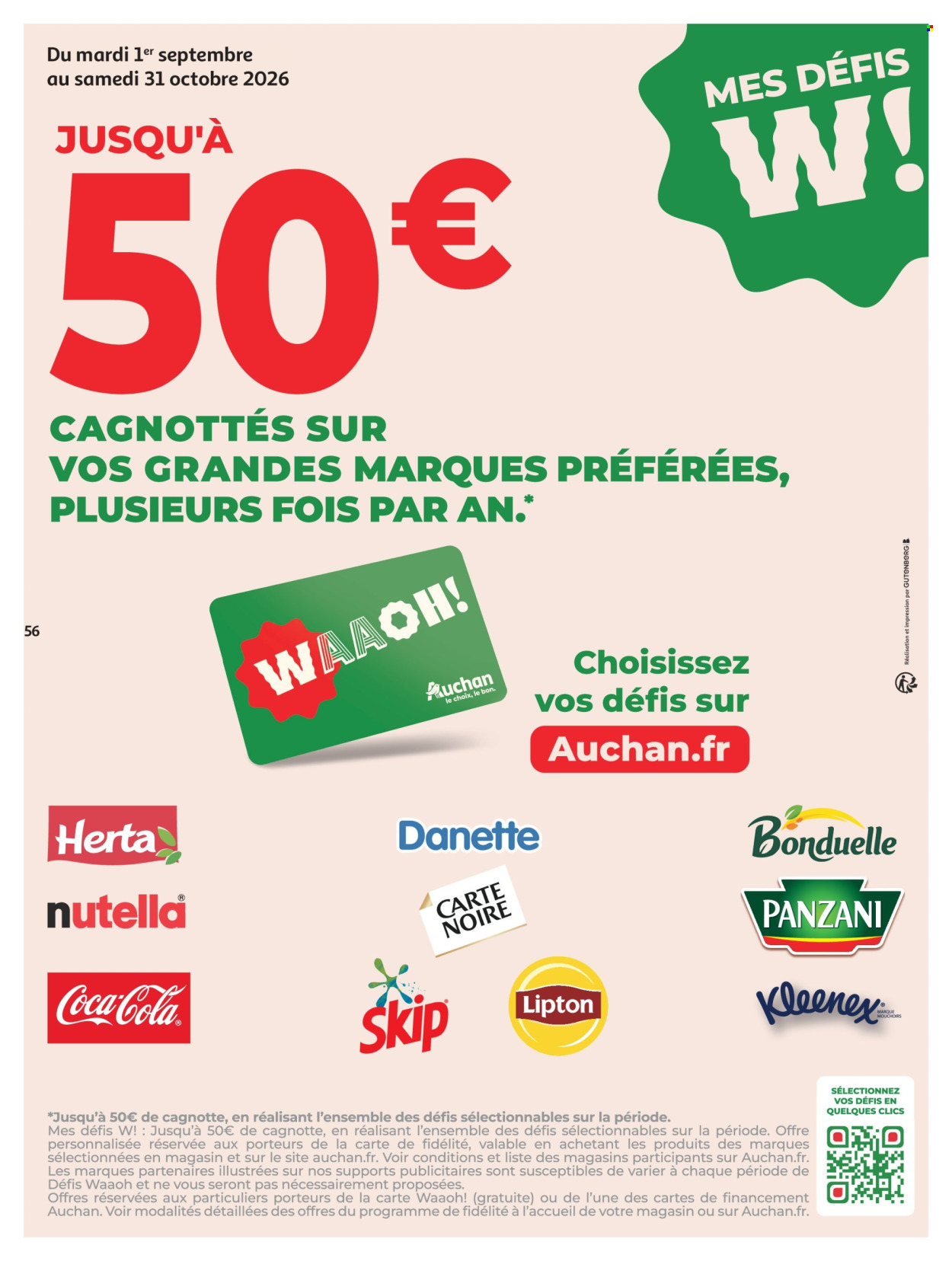 Catalogue Auchan - 08.09.2026 - 20.09.2026. Page 56