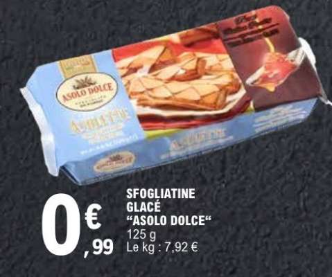 SFOGLIATINE GLACÉ "ASOLO DOLCE"