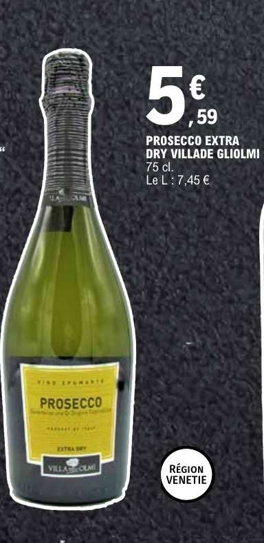 PROSECCO EXTRA DRY VILLADE GLIOLMI