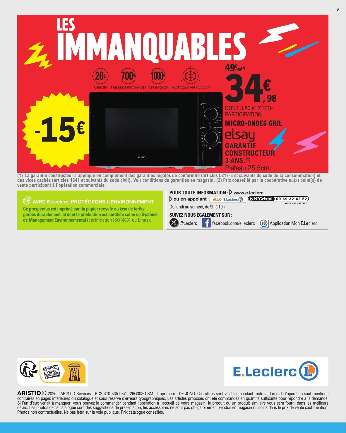 Catalogue E.Leclerc - 08.09.2026 - 19.09.2026. Page 40