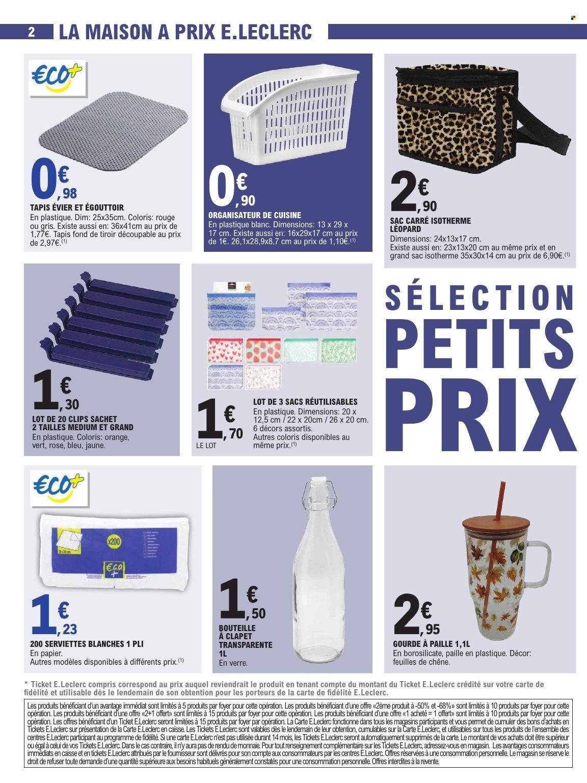 Catalogue E.Leclerc - 08.09.2026 - 19.09.2026. Page 2