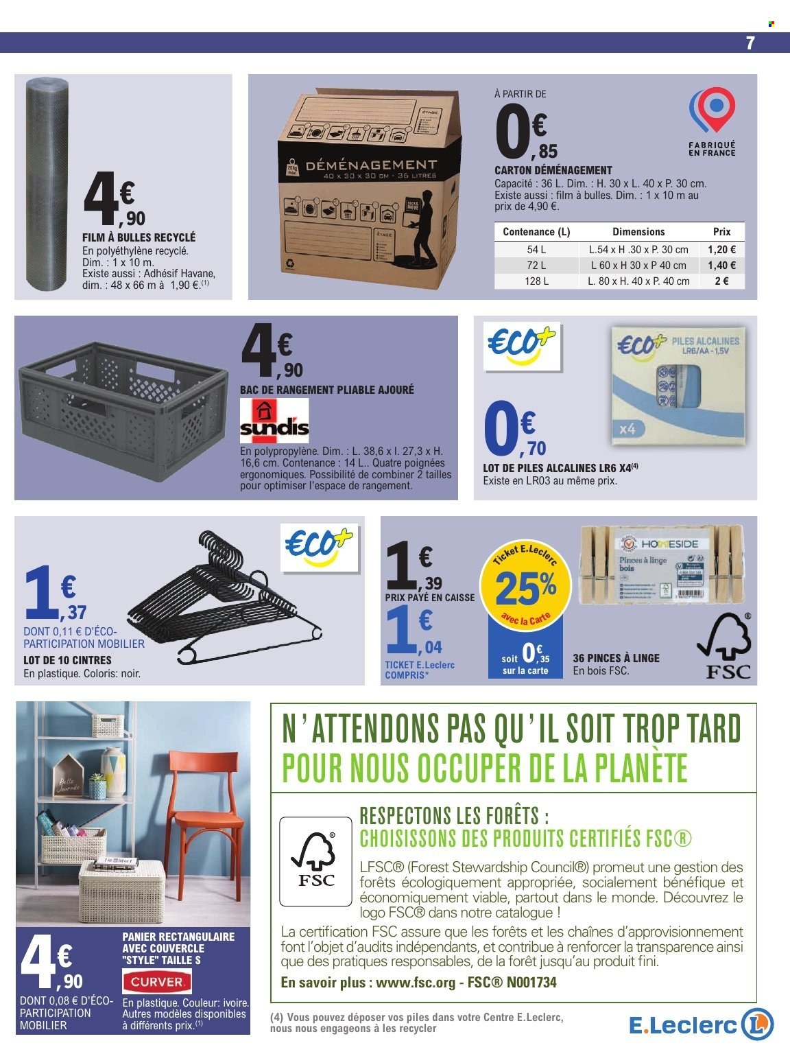 Catalogue E.Leclerc - 08.09.2026 - 19.09.2026. Page 7